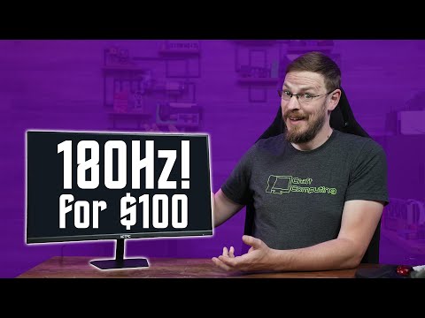 180Hz Monitor for under $100 - KTC H25T7 Review