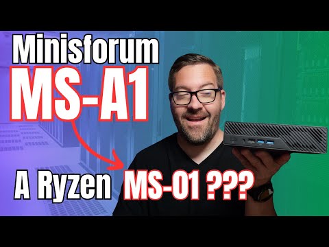 Minisforum MS-A1 Mini PC Review Is it a AMD Ryzen MS-01 Home Server?