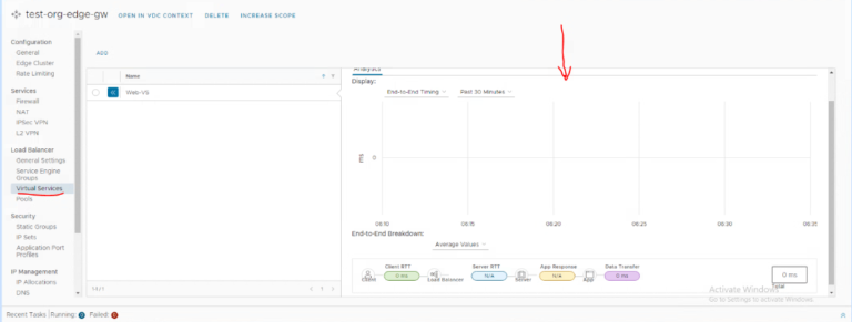 VMware VCD 10.4.0: "NullPointerException" Error when Enabling NSX ALB Load balancing on Org Edge Gateway - vExpert Consultancy