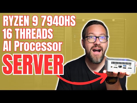 AMD Ryzen 9 Home Server with AI // Geekom AE7 Mini PC Review