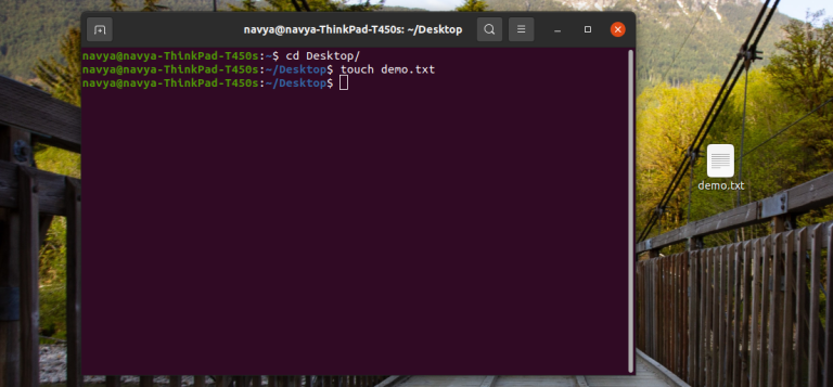 CRUD operations on file in Ubuntu using Terminal