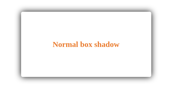 How to create smooth shadows in CSS