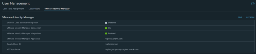 Global Manager integrated with workspace one