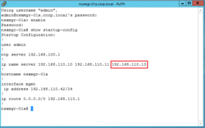 NSX-v 6.4.x: Configure NSX Manager with more than Two DNS Servers