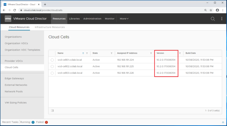 Step-By-Step: Upgrade a Multi-Cell Cloud Director From 10.1 to 10.2