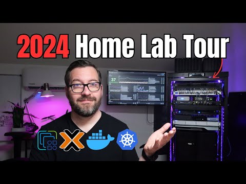 Home Lab Tour 2024: Servers, Apps, Docker, and more!