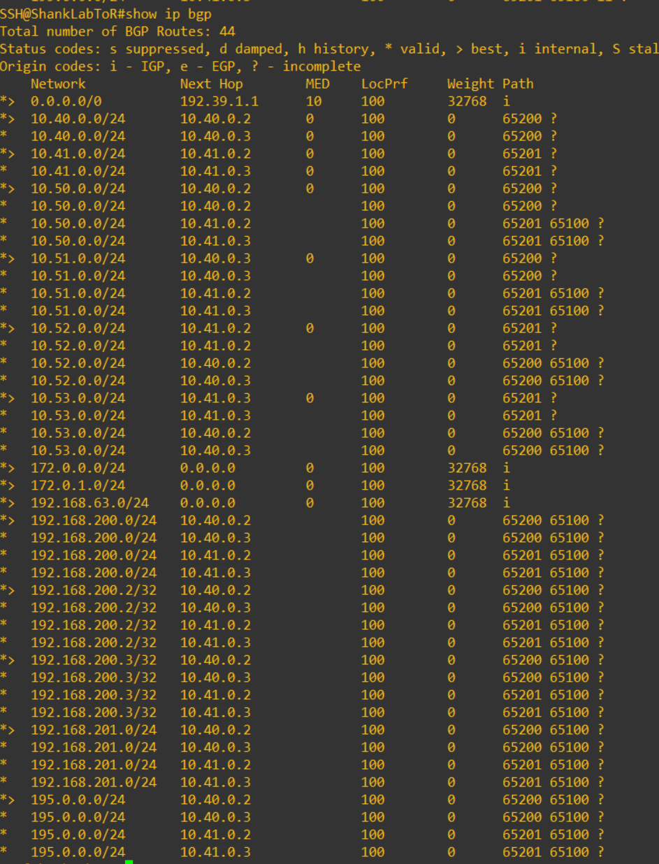 nsx-t active-active ToR BGP Routes