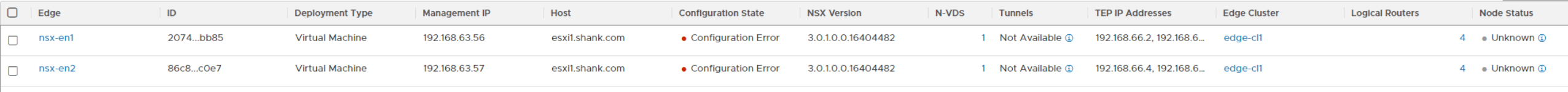 nsx-t one edge failed entire cluster down