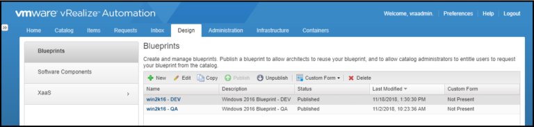 VRA7.x Blueprint Cross-Environment Sharing: vRealize Cloud Client CLI Comes Into Rescue