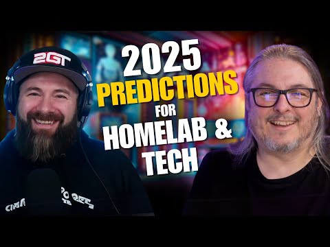 2025 Homelab and Tech Predictions with Tom Lawrence!