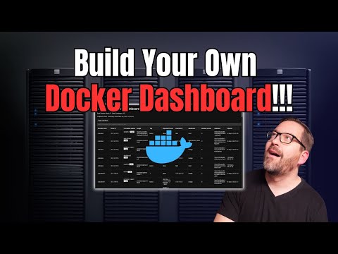 I created a Custom Docker Server Dashboard! Download Now!