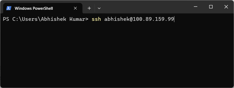 SSH into Raspberry Pi