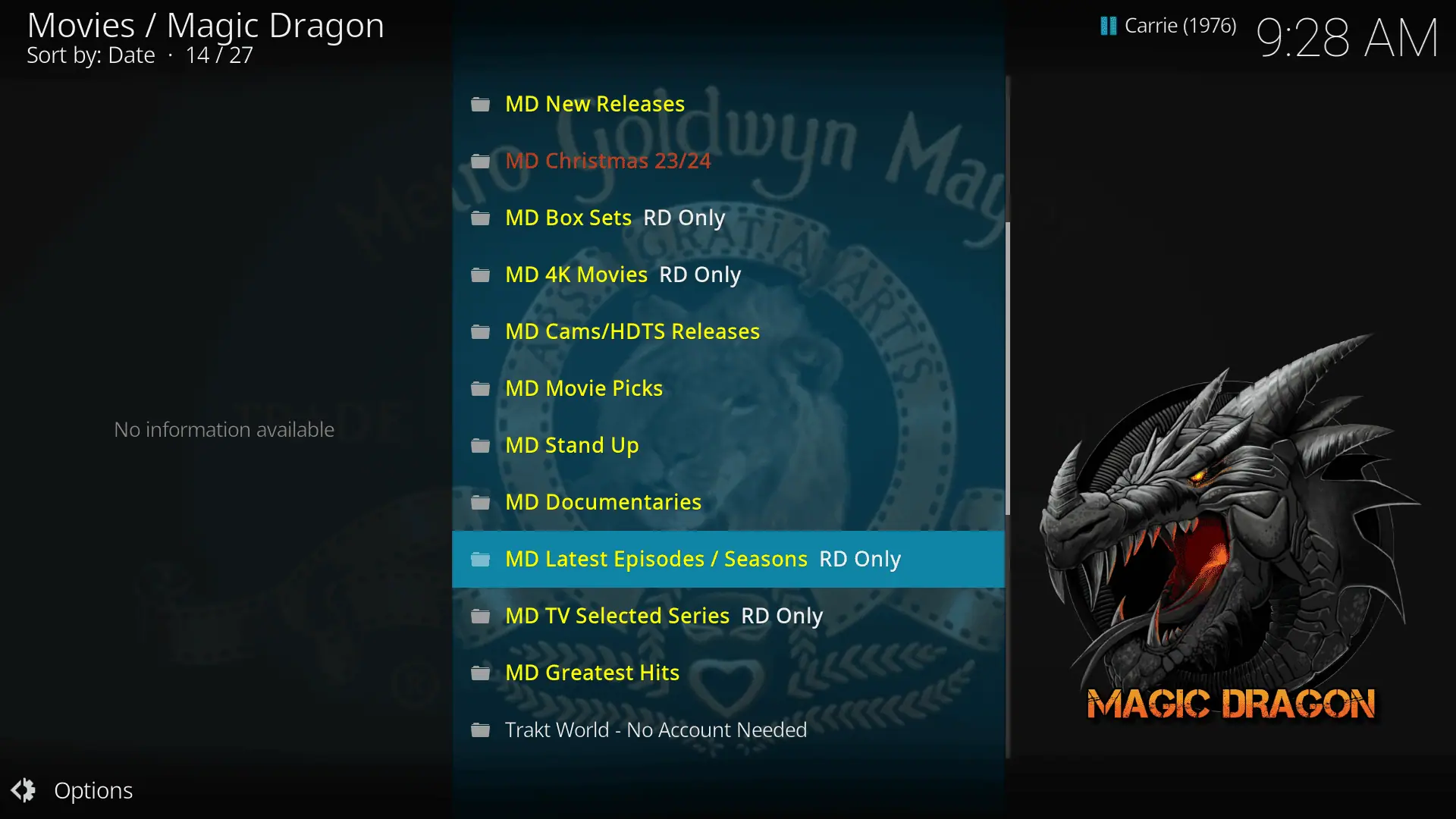 magic dragon addon