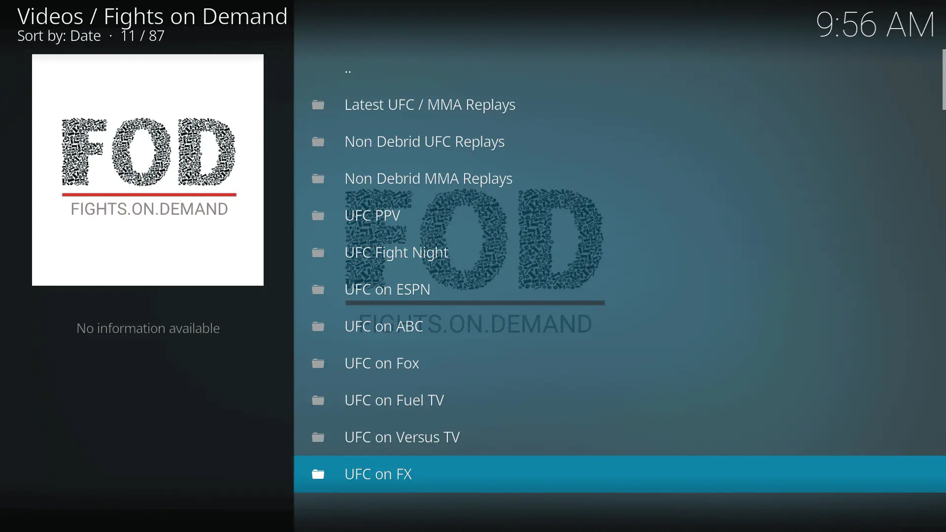 fight on demand addon