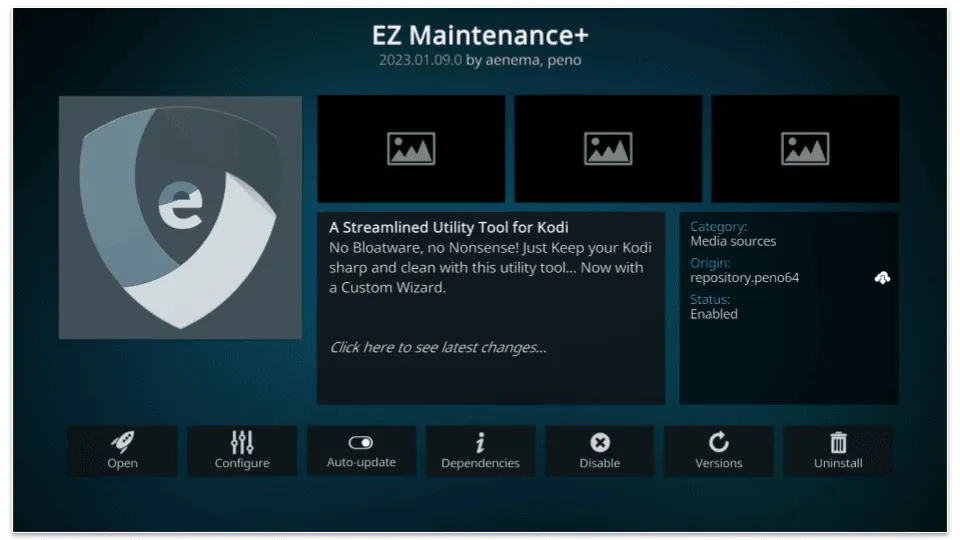 ez maintenance plus addon