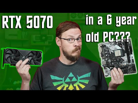 Sticking an RTX 5070 into an old PC... Good Idea??