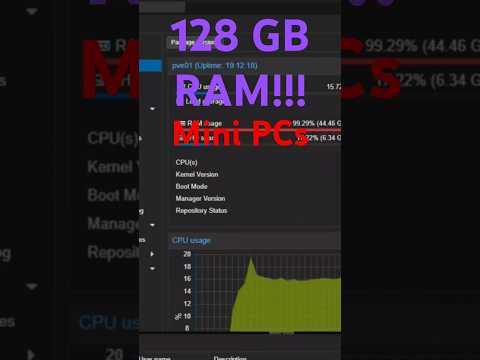 UPGRADE Your Mini PC to 128 GB RAM! #minipc #homelab