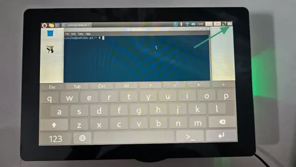 Using On-Screen Keyboard in Raspberry Pi OS