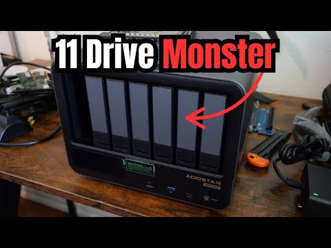 11-Drive Mini Monster NAS! Aoostar WTR Max Review