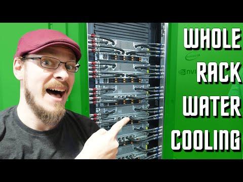 Watercooling an Entire Server Rack! - Supermicro NVIDIA HGX B200