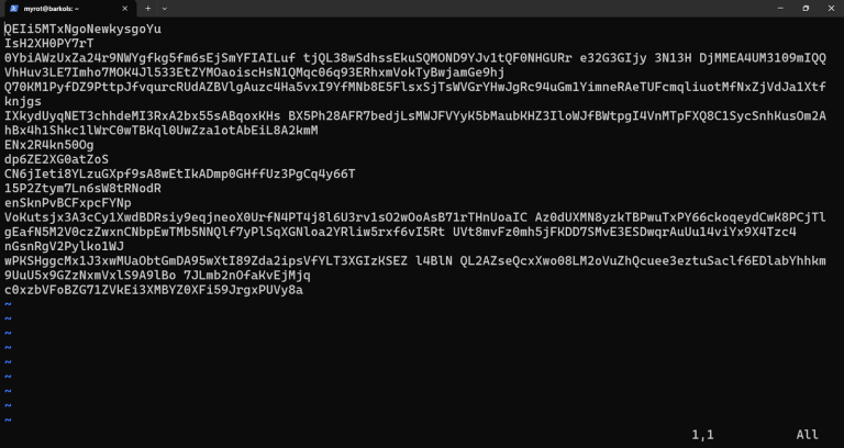How to Delete all Text in a File Using Vi/Vim Editor
