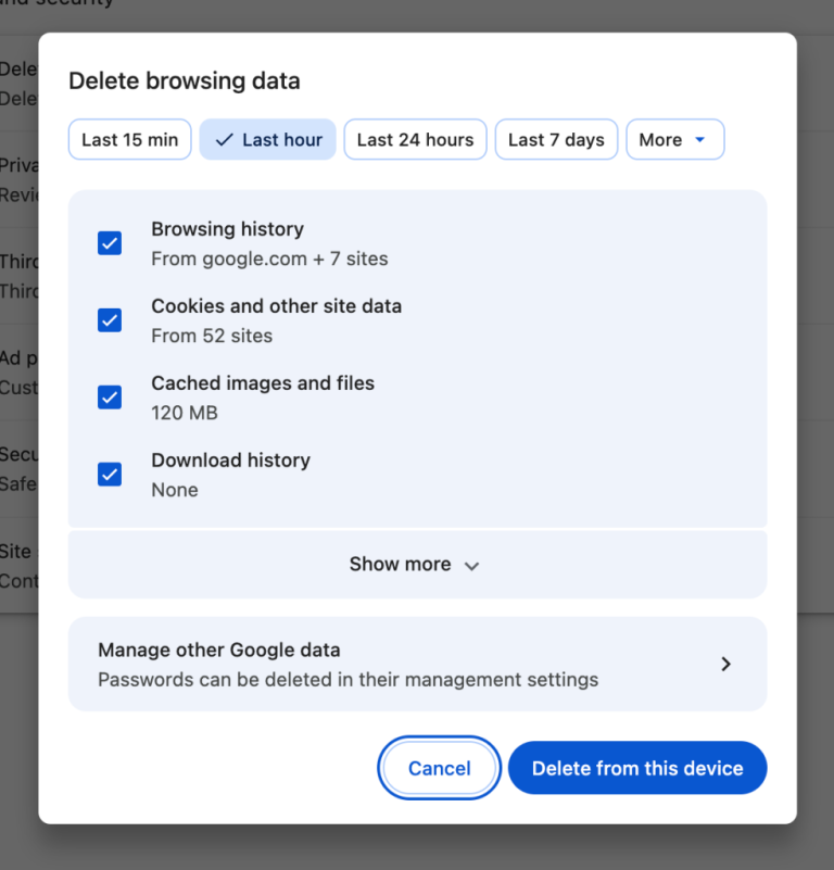How to Clear Browser Cache & Cookies (Chrome, Firefox, Edge, Safari)
