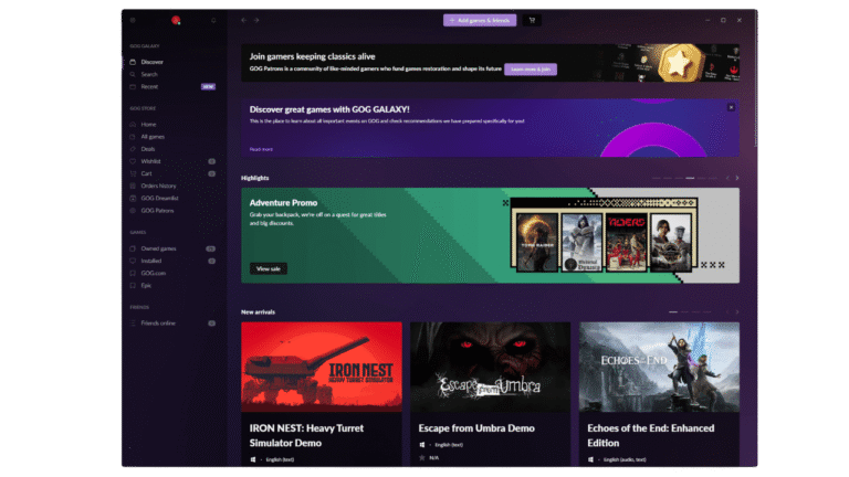 Good News Gamers! GOG is Officially Coming to Linux