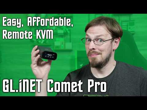 Remote Access to ANY DEVICE! - GL.iNET Comet Pro Remote KVM